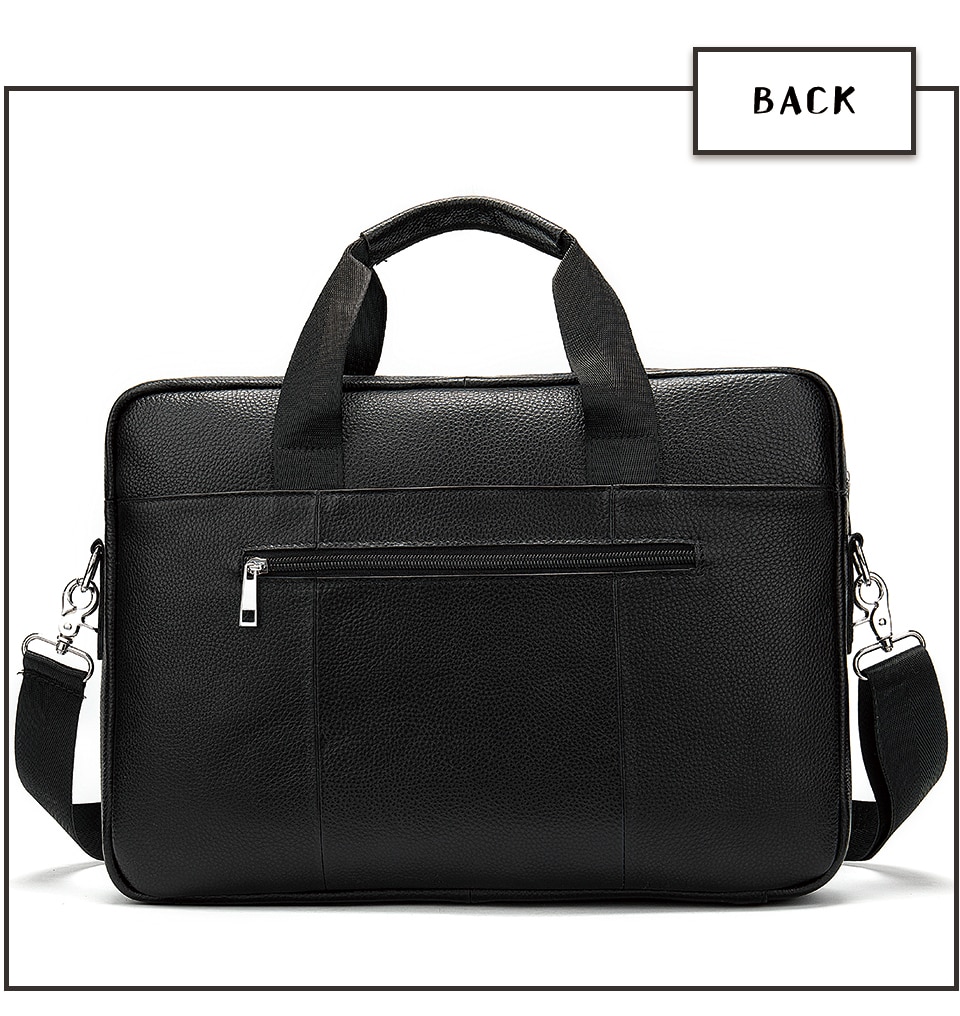 Men's Genuine Leather Briefcase