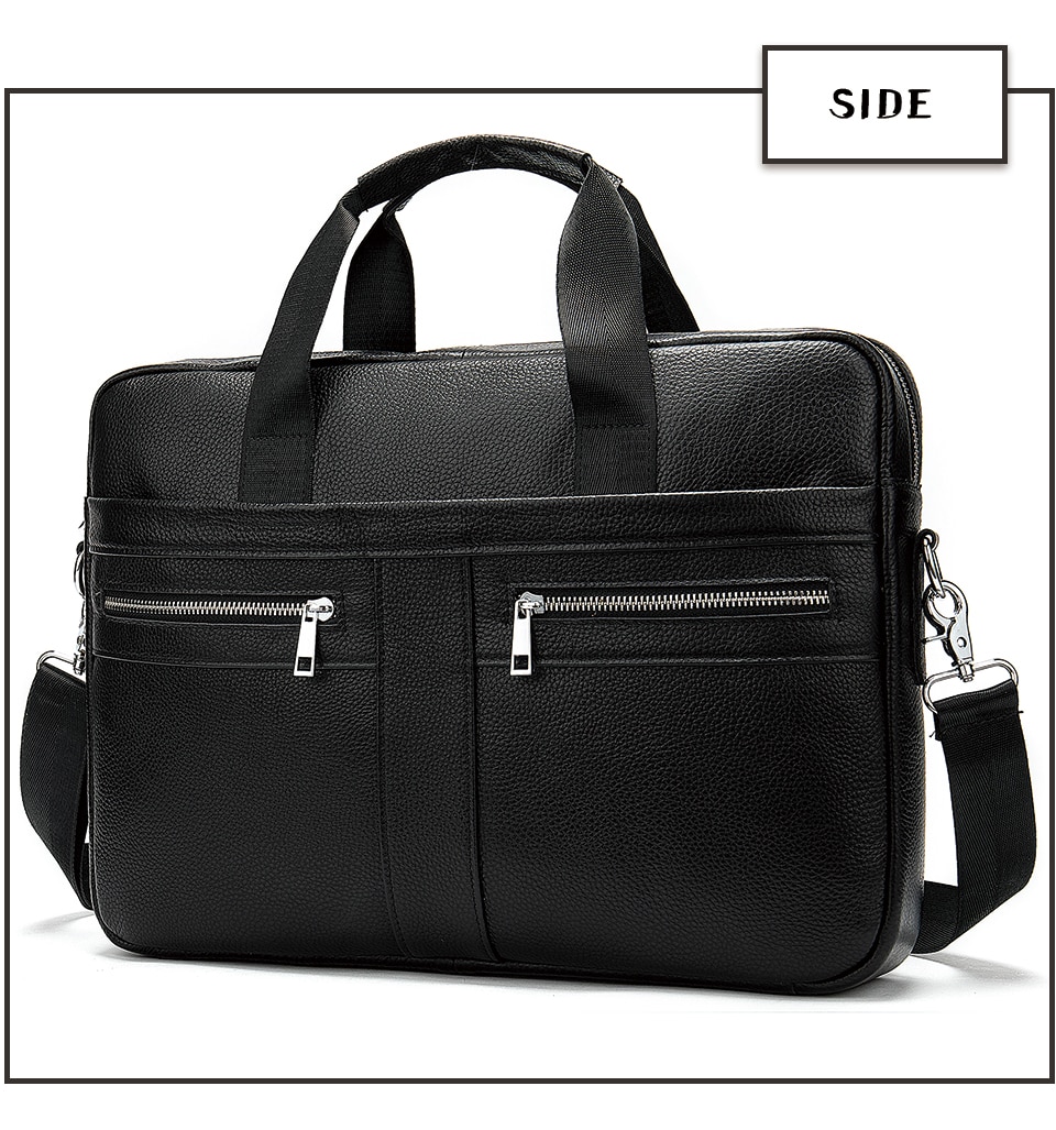 Men's Genuine Leather Briefcase