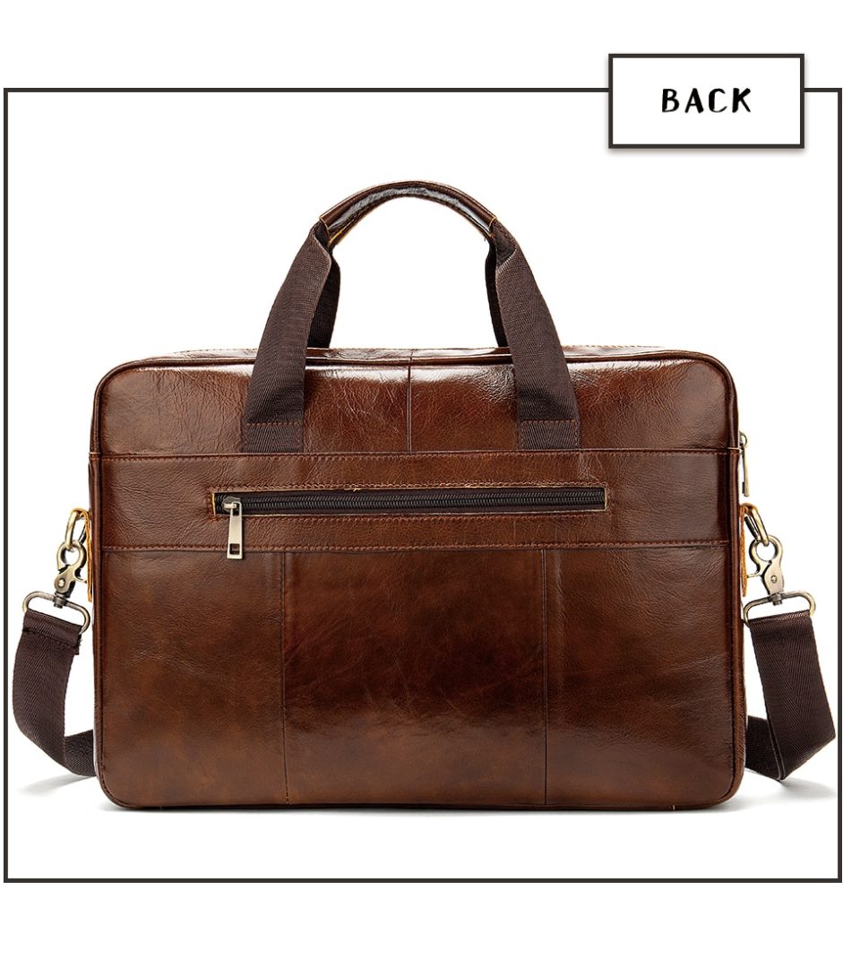 Men's Genuine Leather Briefcase