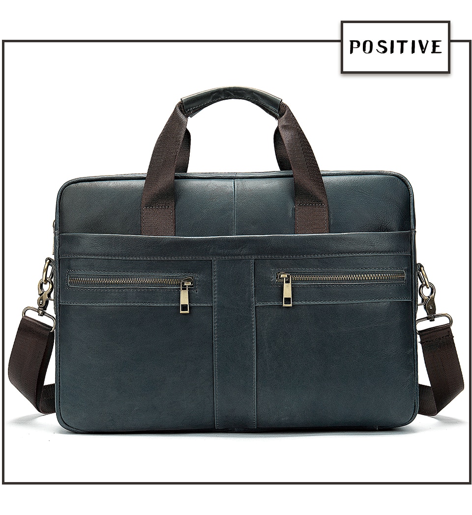 Men's Genuine Leather Briefcase