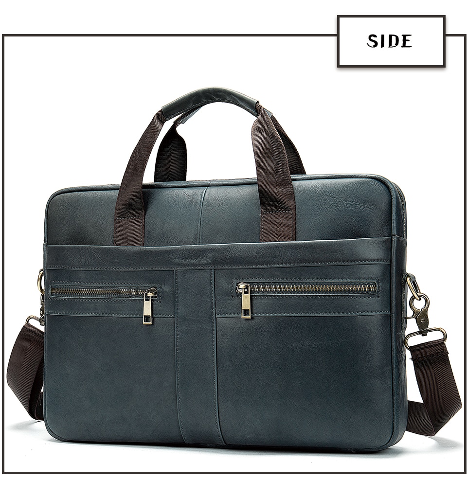 Men's Genuine Leather Briefcase