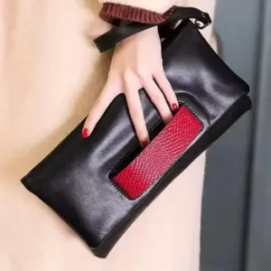 Genuine leather Women Clutch